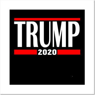 Trump 2020  Keep America Great again Posters and Art